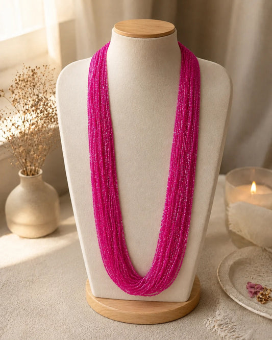 Japanese Beaded Necklace — second view