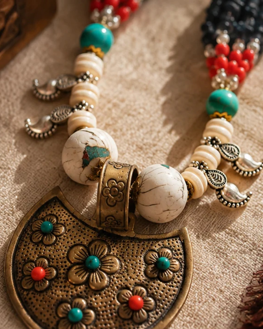 Ethnic Pendant Necklace