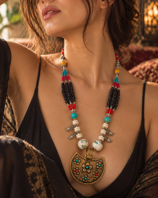 Ethnic Pendant Necklace