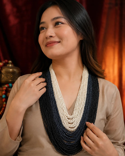 Naga Beads Necklace — handmade Naga bead strand