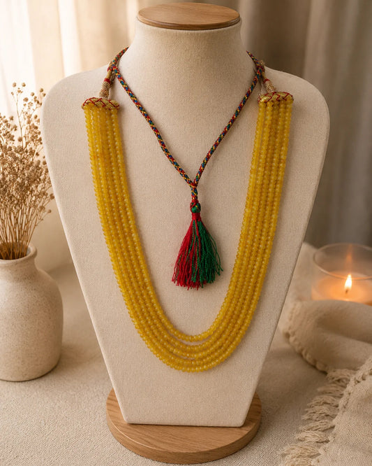 Onyx Gemstone Necklace — second view