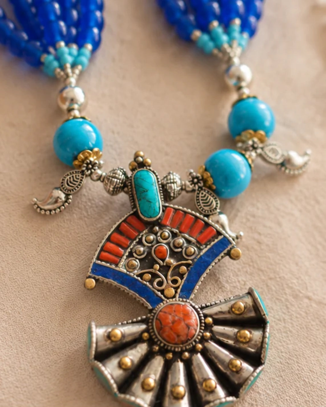 Tibetan Pendant Necklace