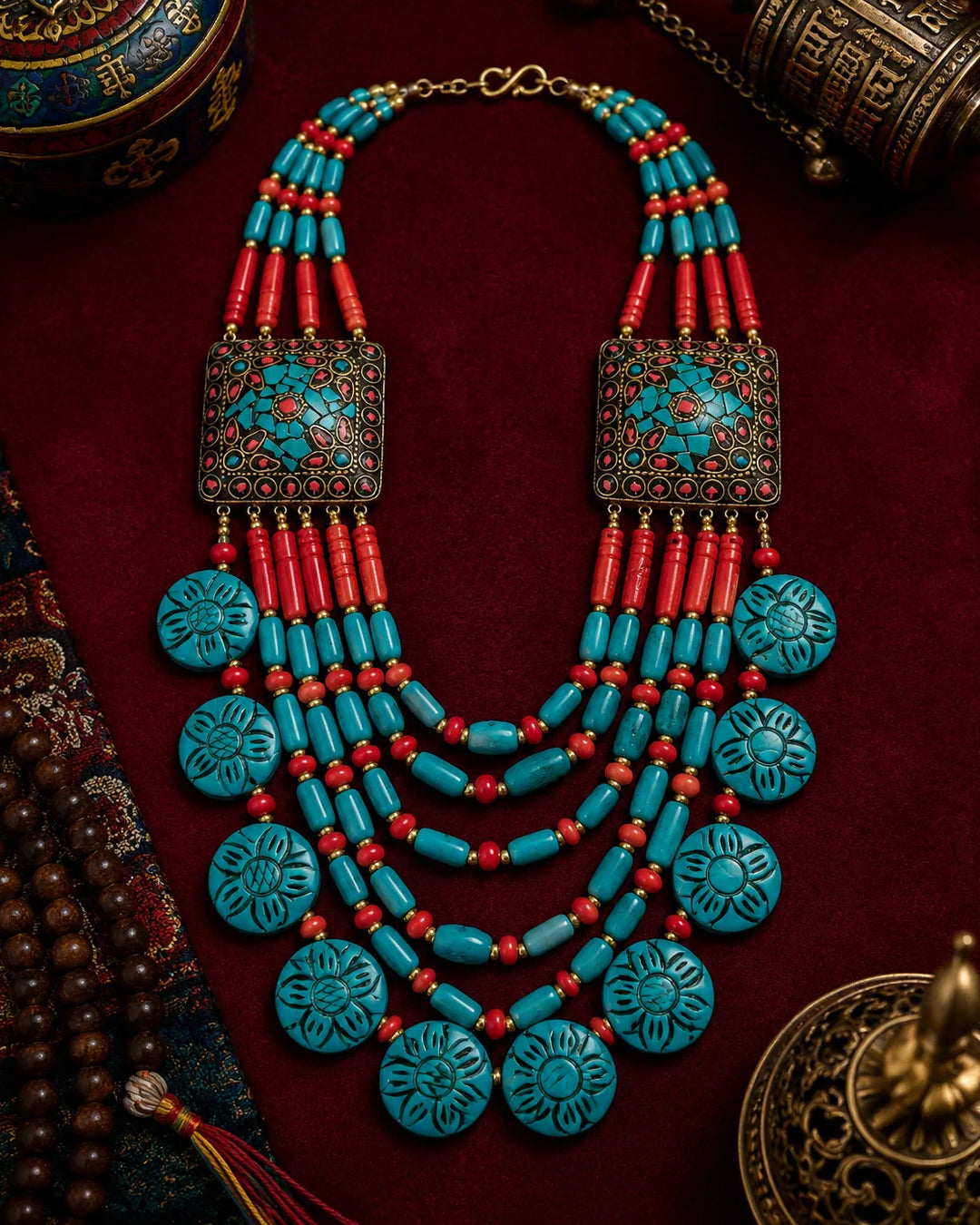 Turquoise Layered Necklace