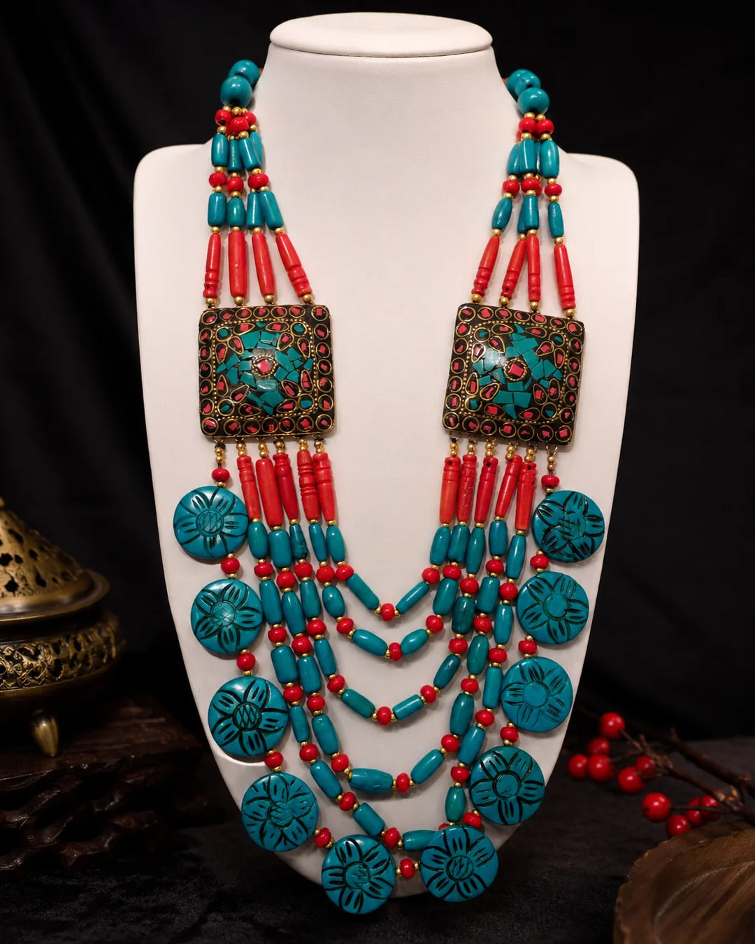 Turquoise Layered Necklace