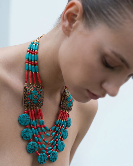 Turquoise Layered Necklace