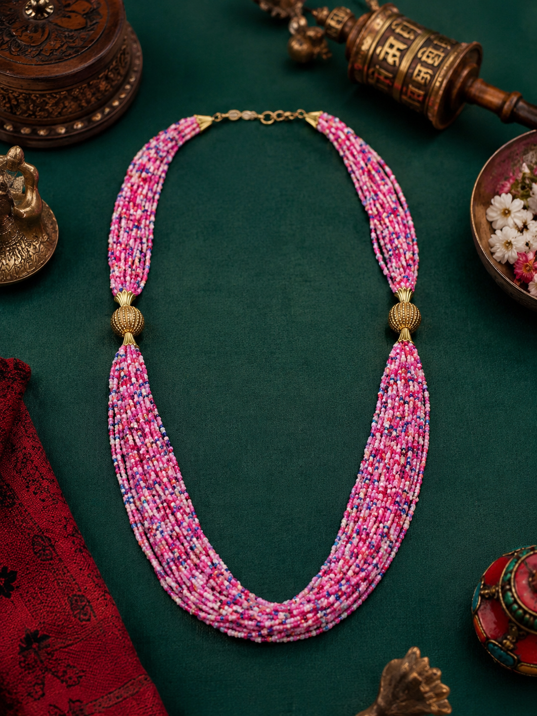 Nepali pothe necklace