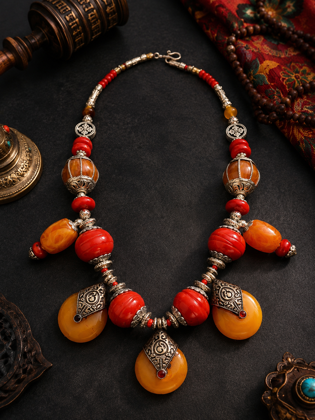 Amber necklace