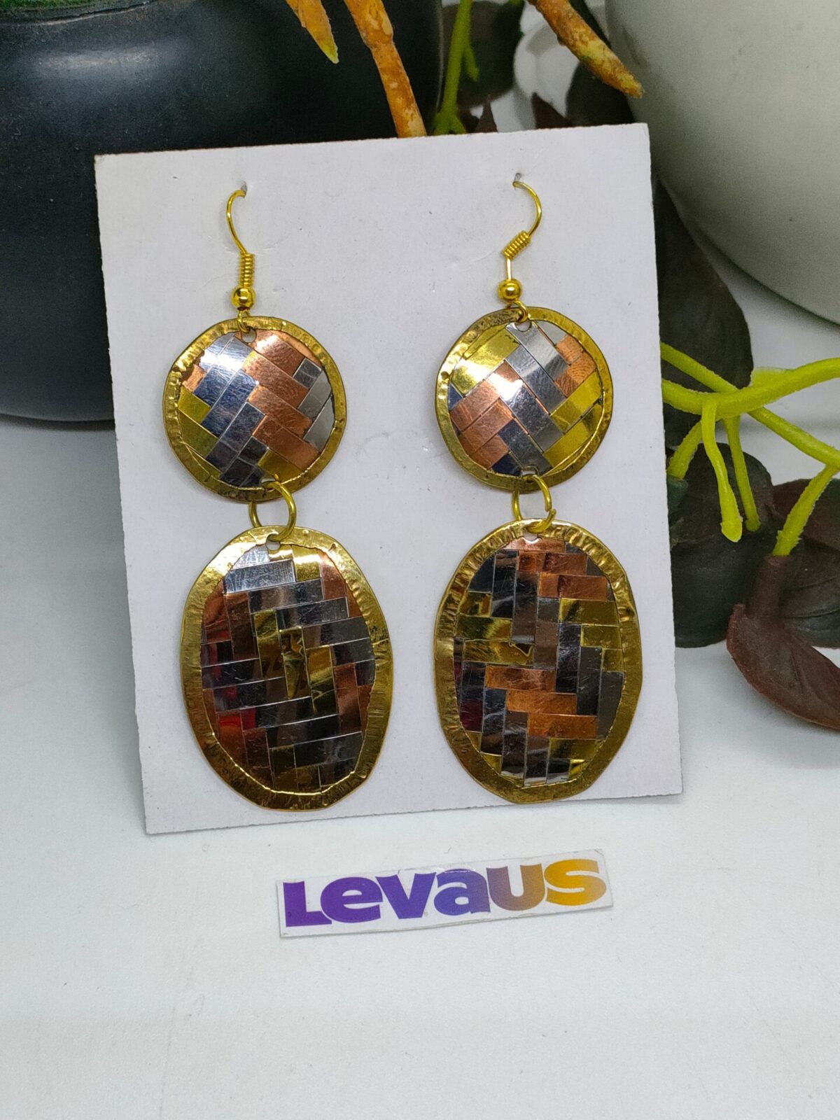 Brass Earrings 5024