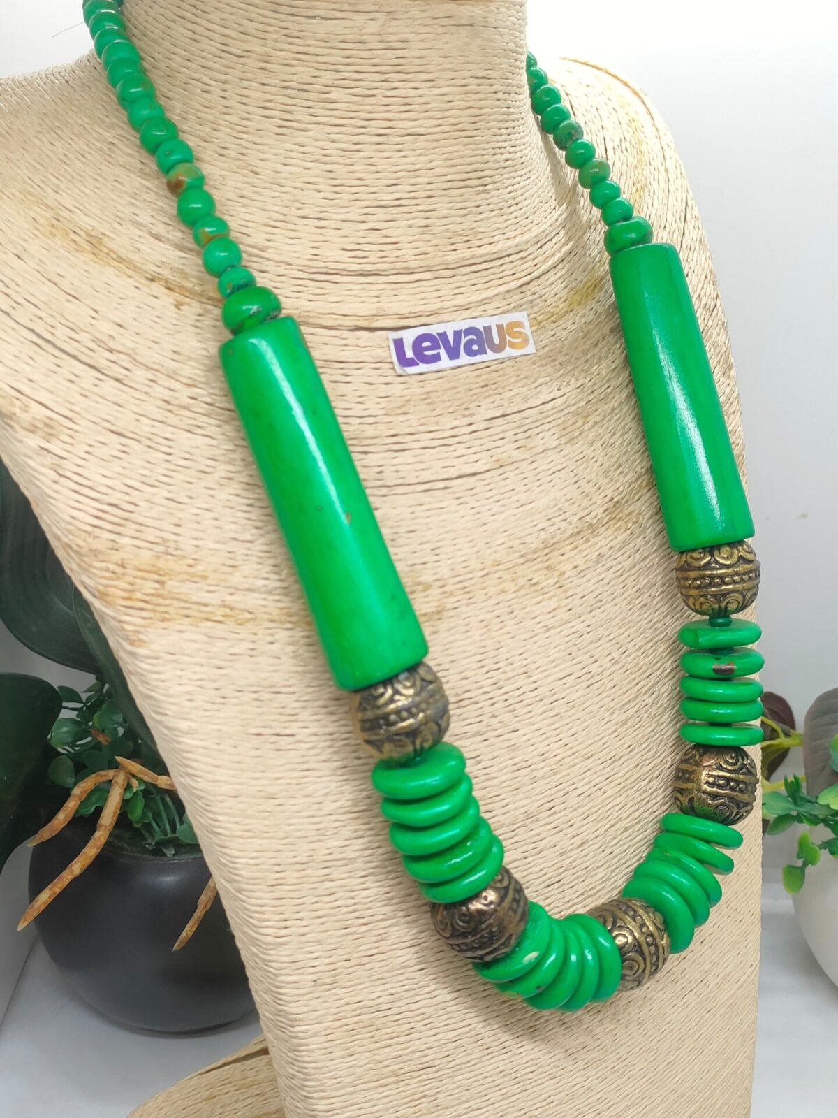 Green Bones Necklace