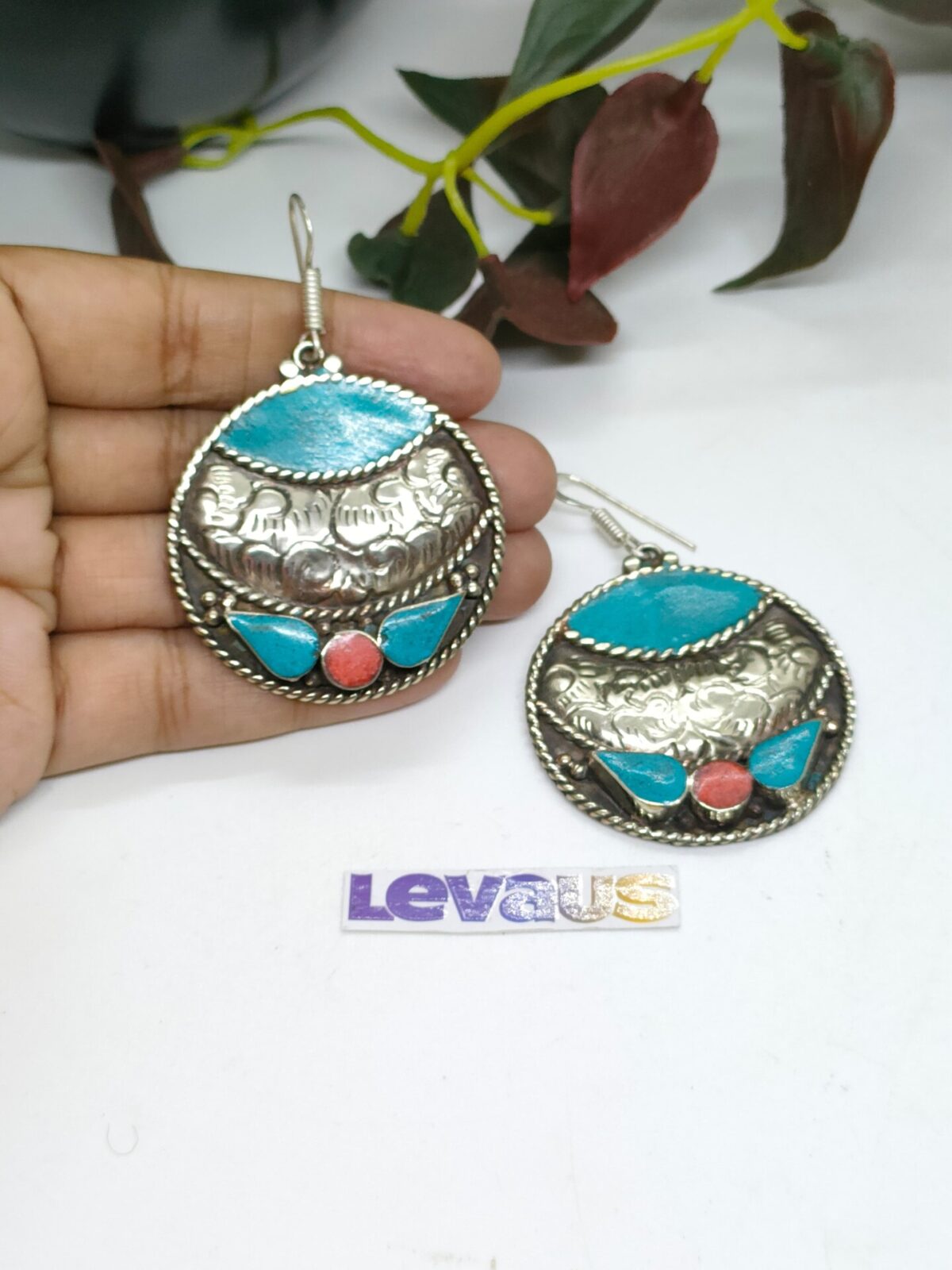 Nepali Metal Earrings 2028