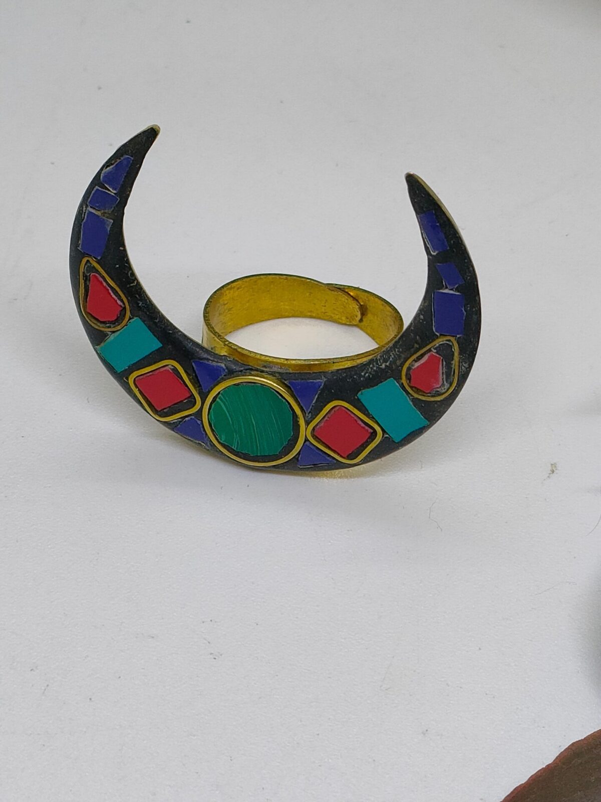 Nepali Metal Finger Ring 5032 - Image 2