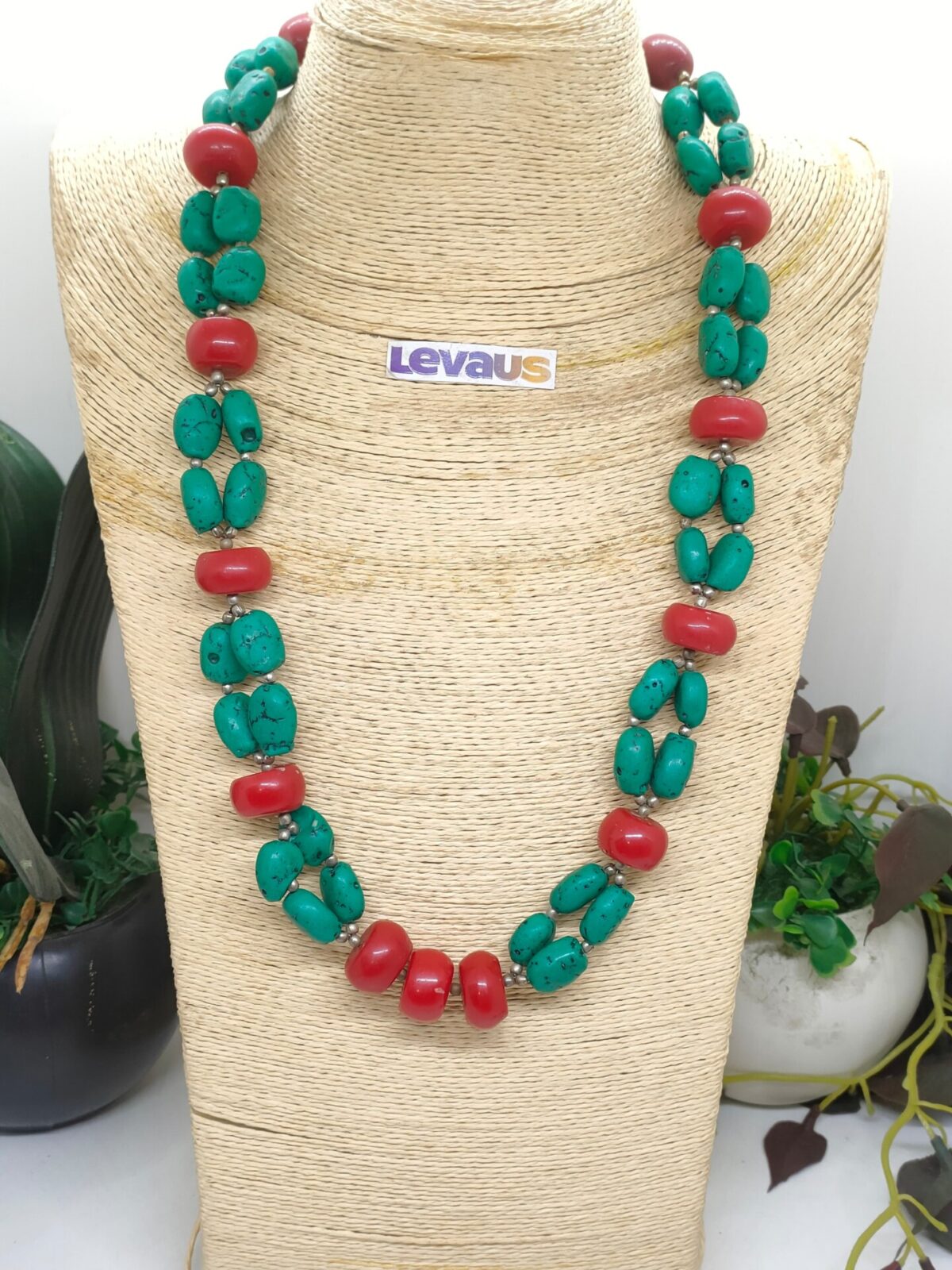 Nepali Turquoise Necklace - Image 3