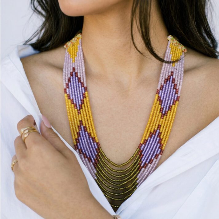 Zircon Stone Necklace